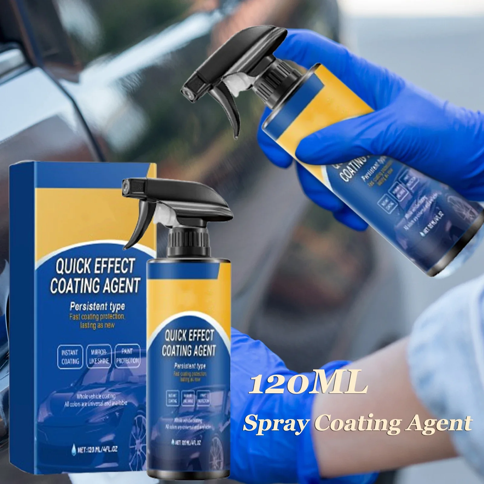 Nano Liquid Coating - NEW Car Coating Spray Hydrophobic High