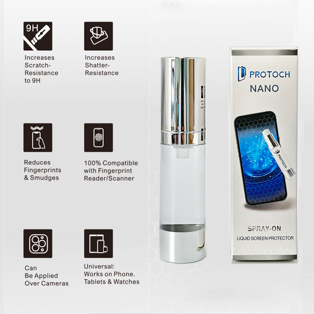 Invisible Nano Liquid Screen P - Oleophobic Coating Spray บทวิจารณ์และราคา