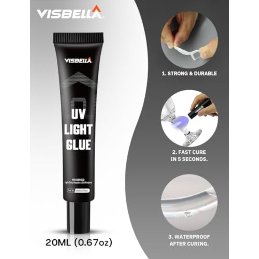 UV Light Glue Resin Kit with L - Liquid Uv Glue Kit บทวิจารณ์และราคา