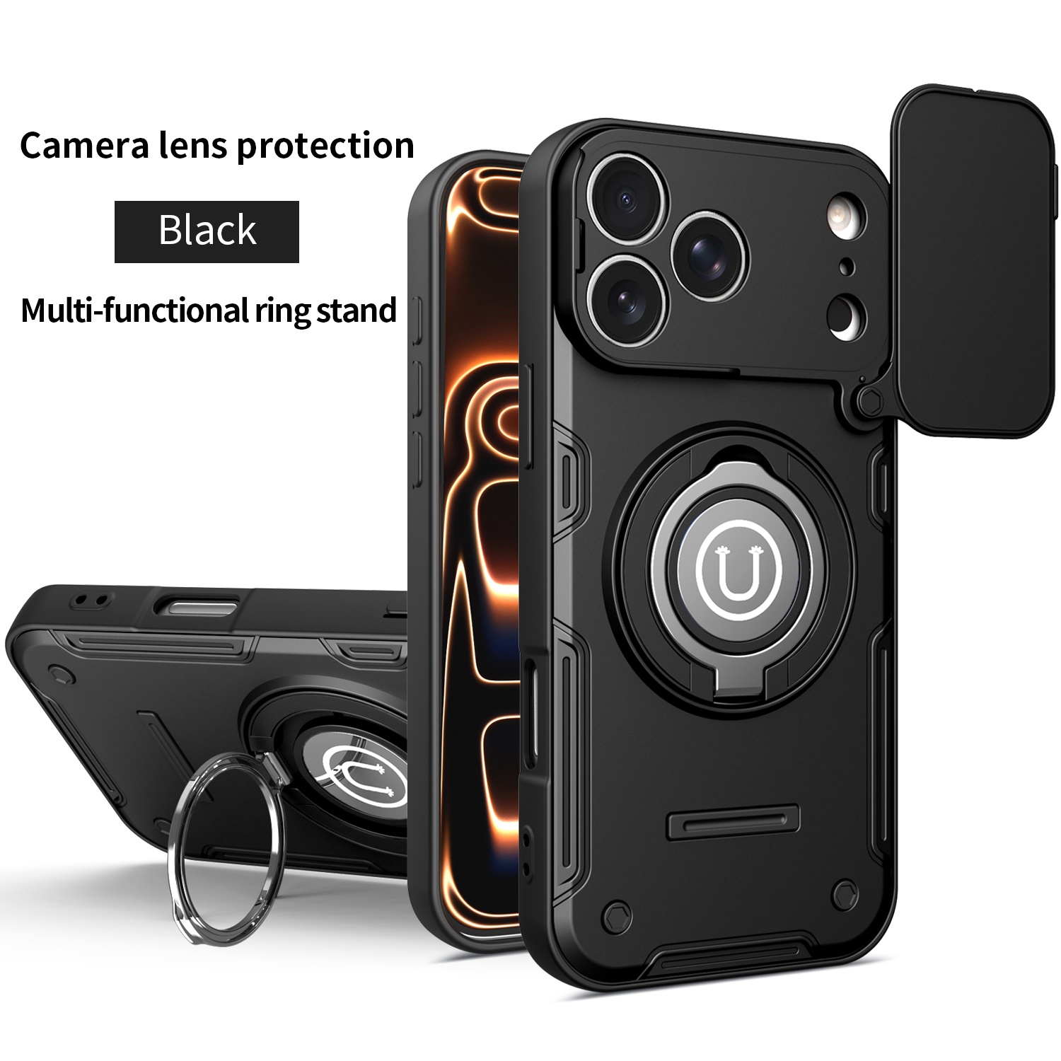 Shockproof Power Slide Camera  - Camera Lens Protector บทวิจารณ์และราคา