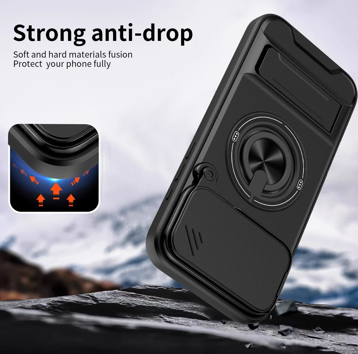 Magnetic Phone Case for IPhone - Camera Lens Protector บทวิจารณ์และราคา