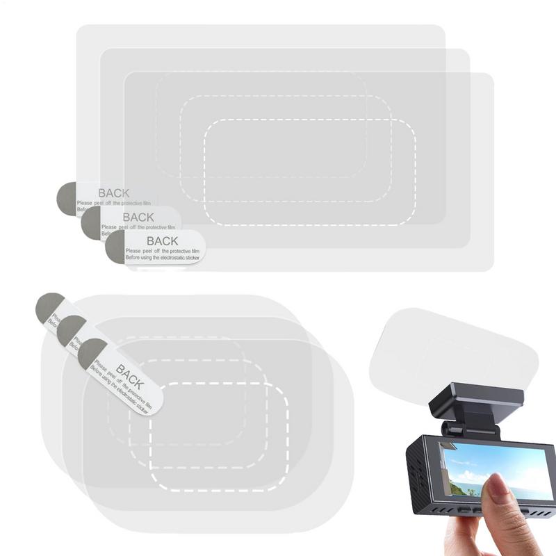6pcs Static Stickers For Dashc - Glass Protector Auto บทวิจารณ์และราคา