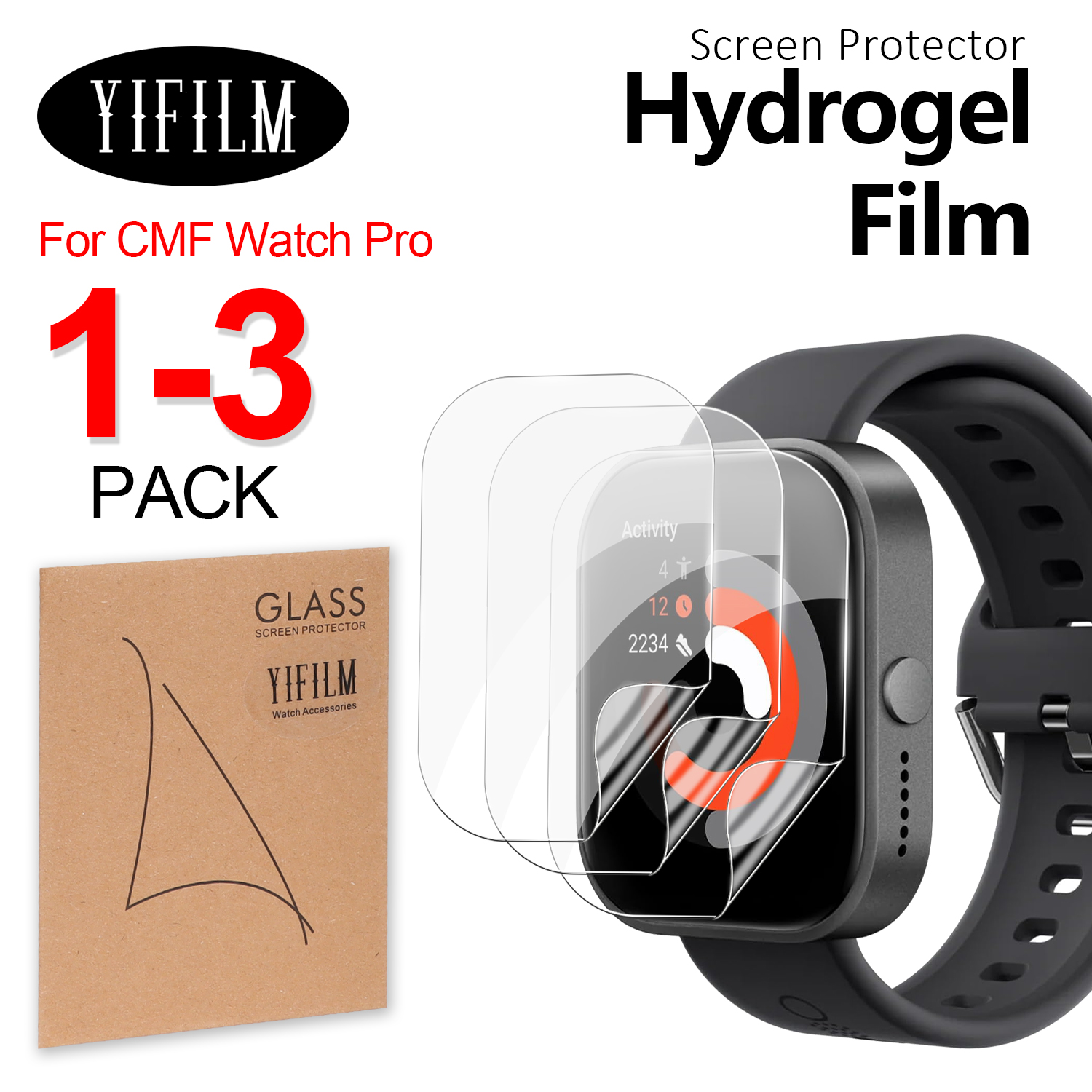 HD Clear TPU Hydraulic Screen  - Hydrogel Screen Protector บทวิจารณ์และราคา