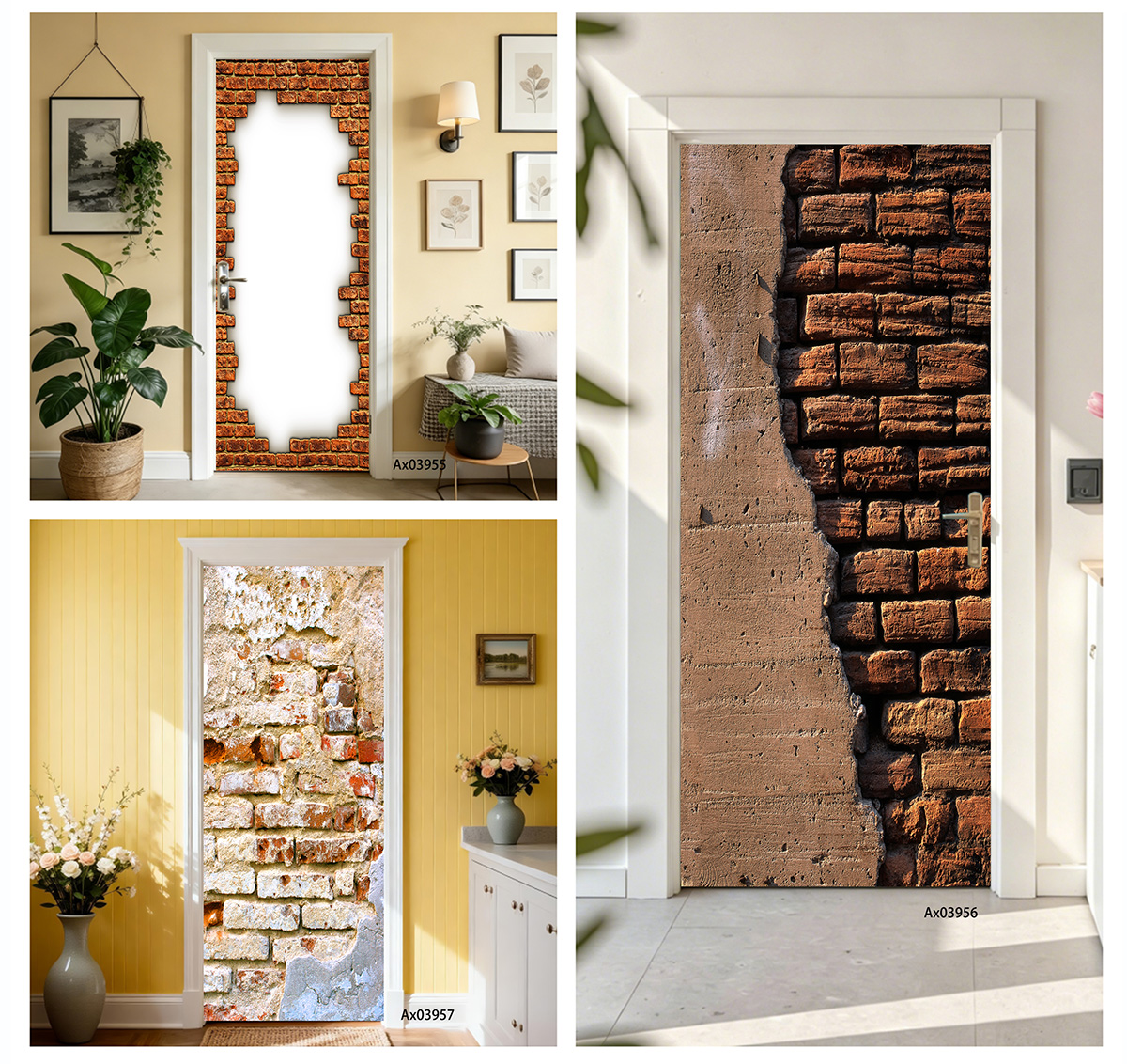 Vintage Industrial Broken Bric - Full Cover Adhesive บทวิจารณ์และราคา