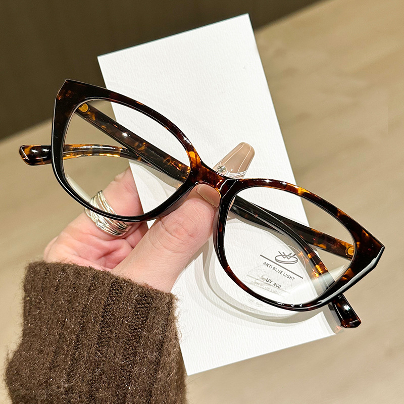 New Hot Girl Tr90 Cat Eye Myop - Anti Blue Light Film บทวิจารณ์และราคา