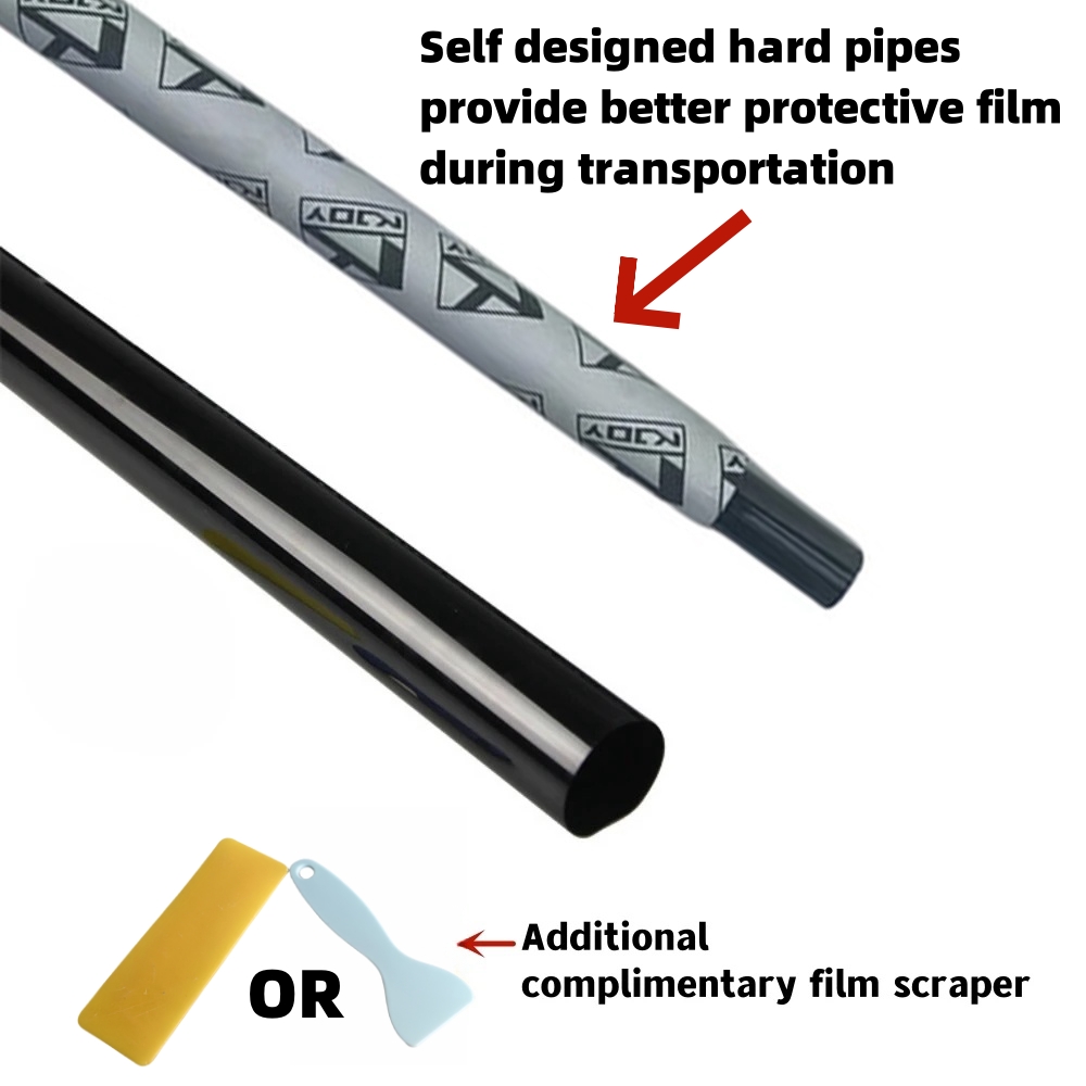 3Mx50CM VLT Black Car Window F - Glass Protector Auto บทวิจารณ์และราคา