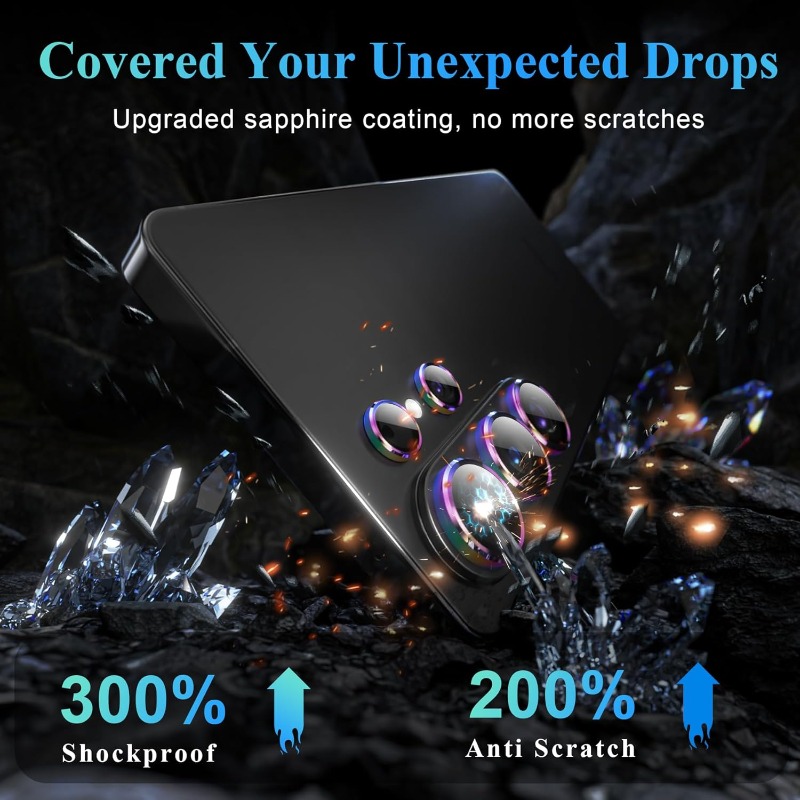 1Pcs Camera Lens Protector For - Tempered Glass Screen 9H บทวิจารณ์และราคา