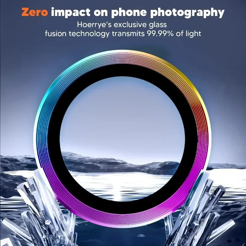 2 Pcs Camera Lens Protector Fo - Tempered Glass Screen 9H บทวิจารณ์และราคา