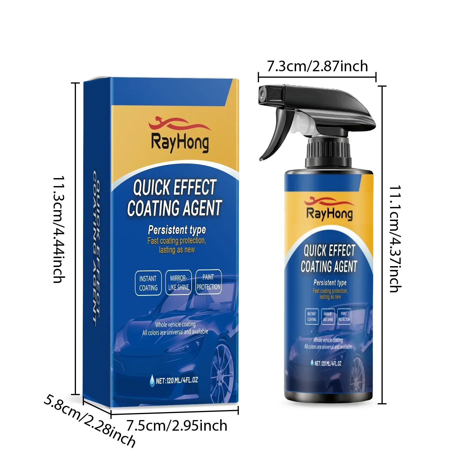 NEW Car Coating Spray Hydropho - Nano Liquid Coating บทวิจารณ์และราคา