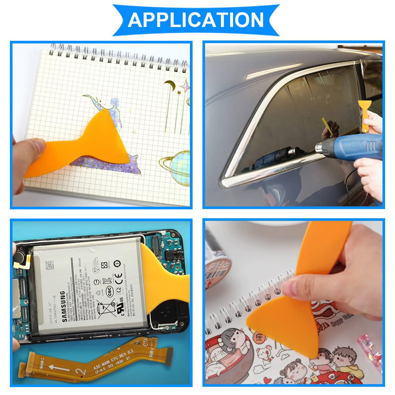 6/12pcs Plastic Scraper Car Au - Air Bubble Remover บทวิจารณ์และราคา