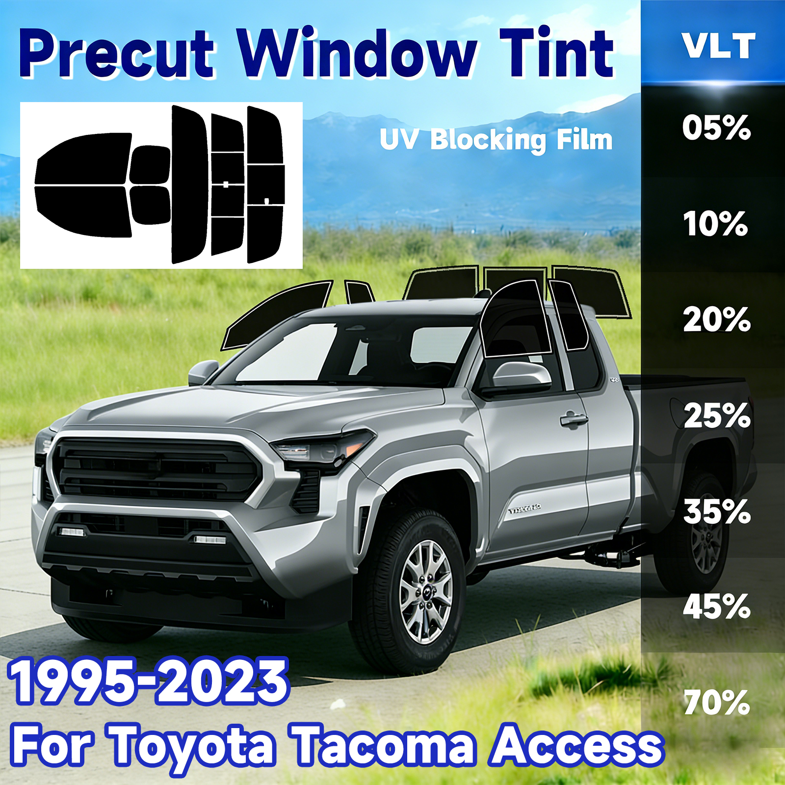 Precut Window Tint Car for Toy - Privacy Screen Protector บทวิจารณ์และราคา