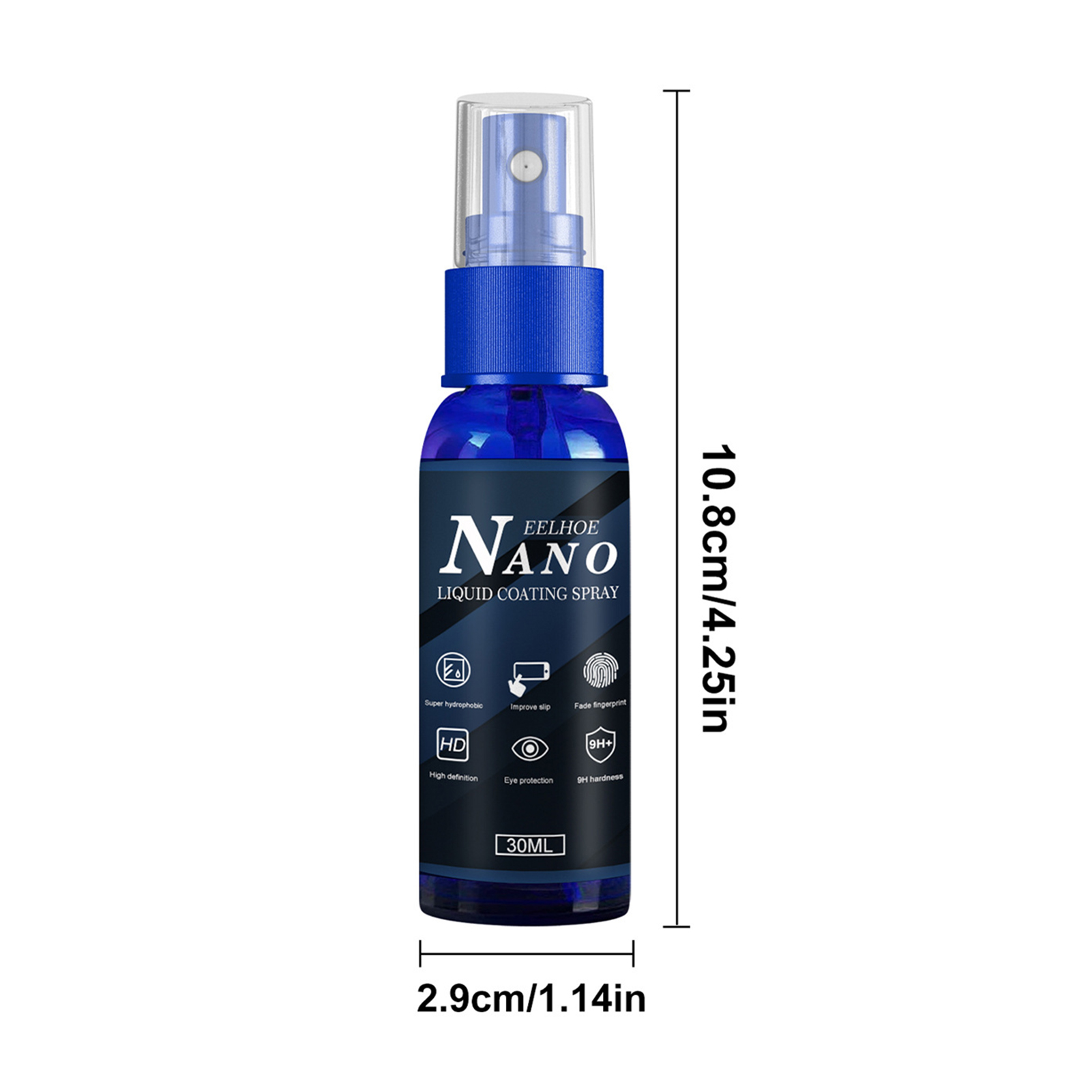 Nano  Screen Protector Fade Fi - Oleophobic Coating Spray บทวิจารณ์และราคา
