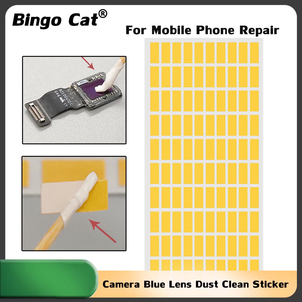 Rear Camera Blue Lens Dust Cle - Dust Removal Sticker บทวิจารณ์และราคา