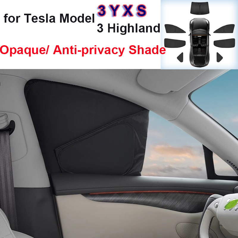 Car Sunshade for Tesla Model 3 - Privacy Screen Protector บทวิจารณ์และราคา