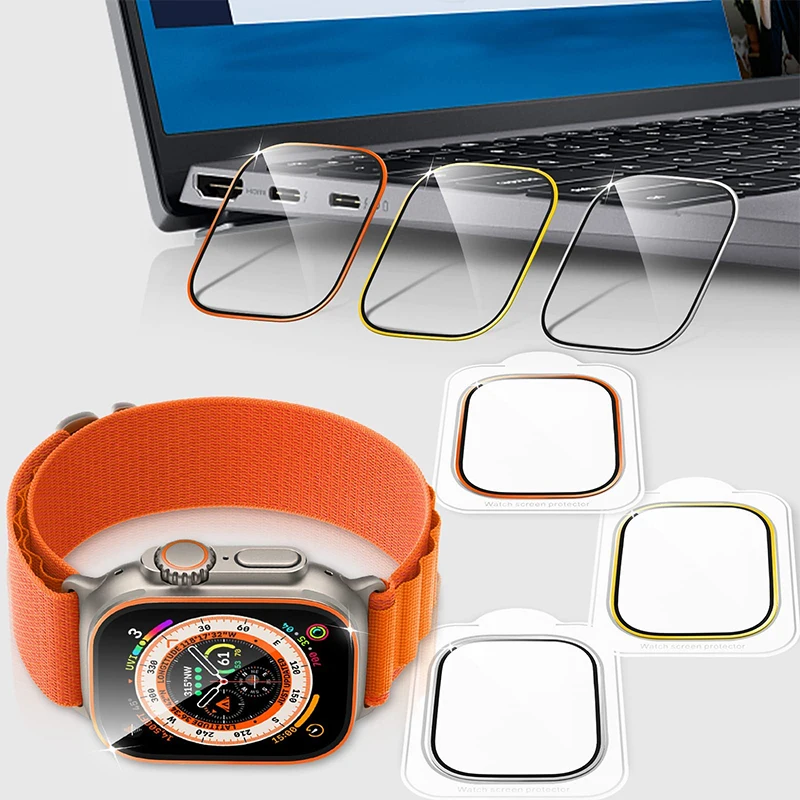 Tempered Glass for Apple Watch - Smartwatch Screen Film บทวิจารณ์และราคา