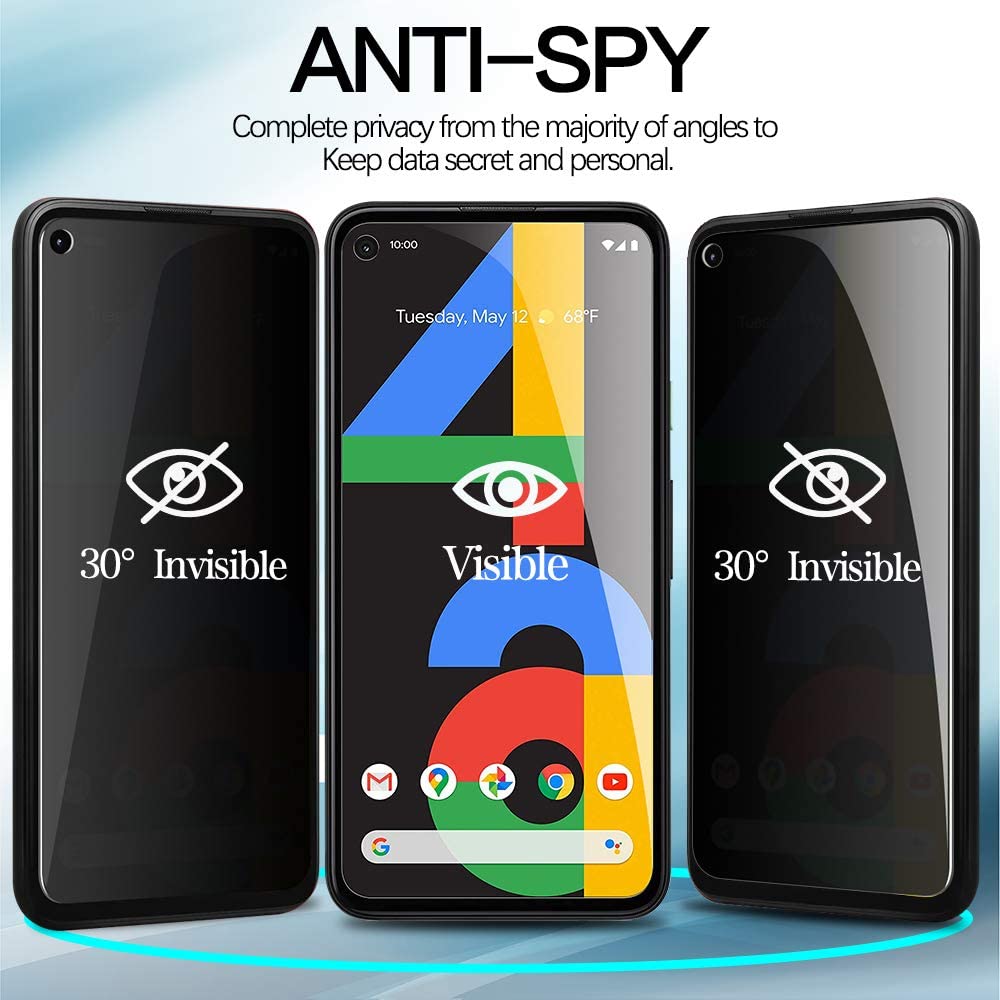 [2 Pack] for Pixel 3A Privacy  - Privacy Filter 2Pack บทวิจารณ์และราคา