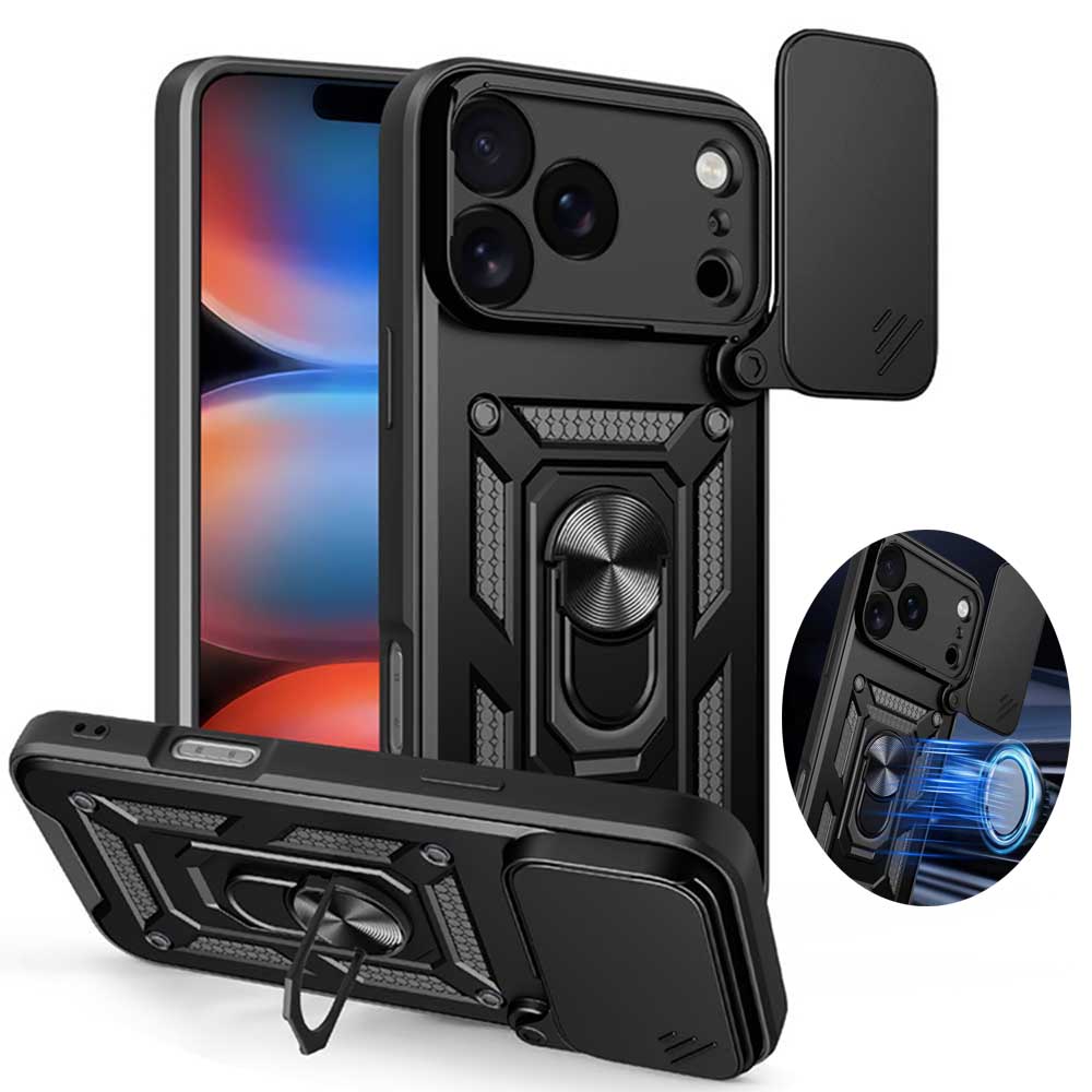 Shockproof Armor Case For iPho - Camera Lens Protector บทวิจารณ์และราคา