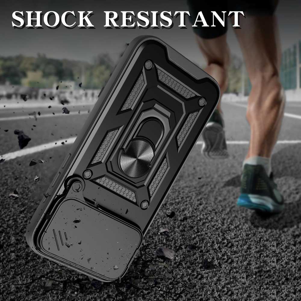 Shockproof Armor Case For iPho - Camera Lens Protector บทวิจารณ์และราคา