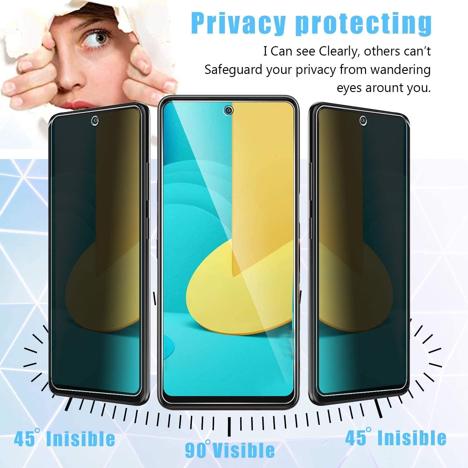 2 PACK Privacy Filter Tempered - Privacy Filter 2Pack บทวิจารณ์และราคา