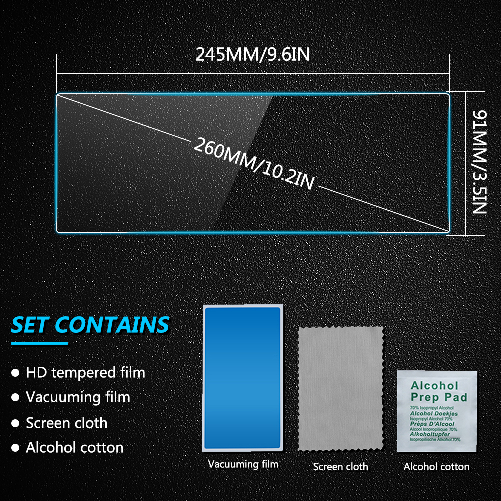 Tempered Glass Protective Film - Glass Protector Auto บทวิจารณ์และราคา