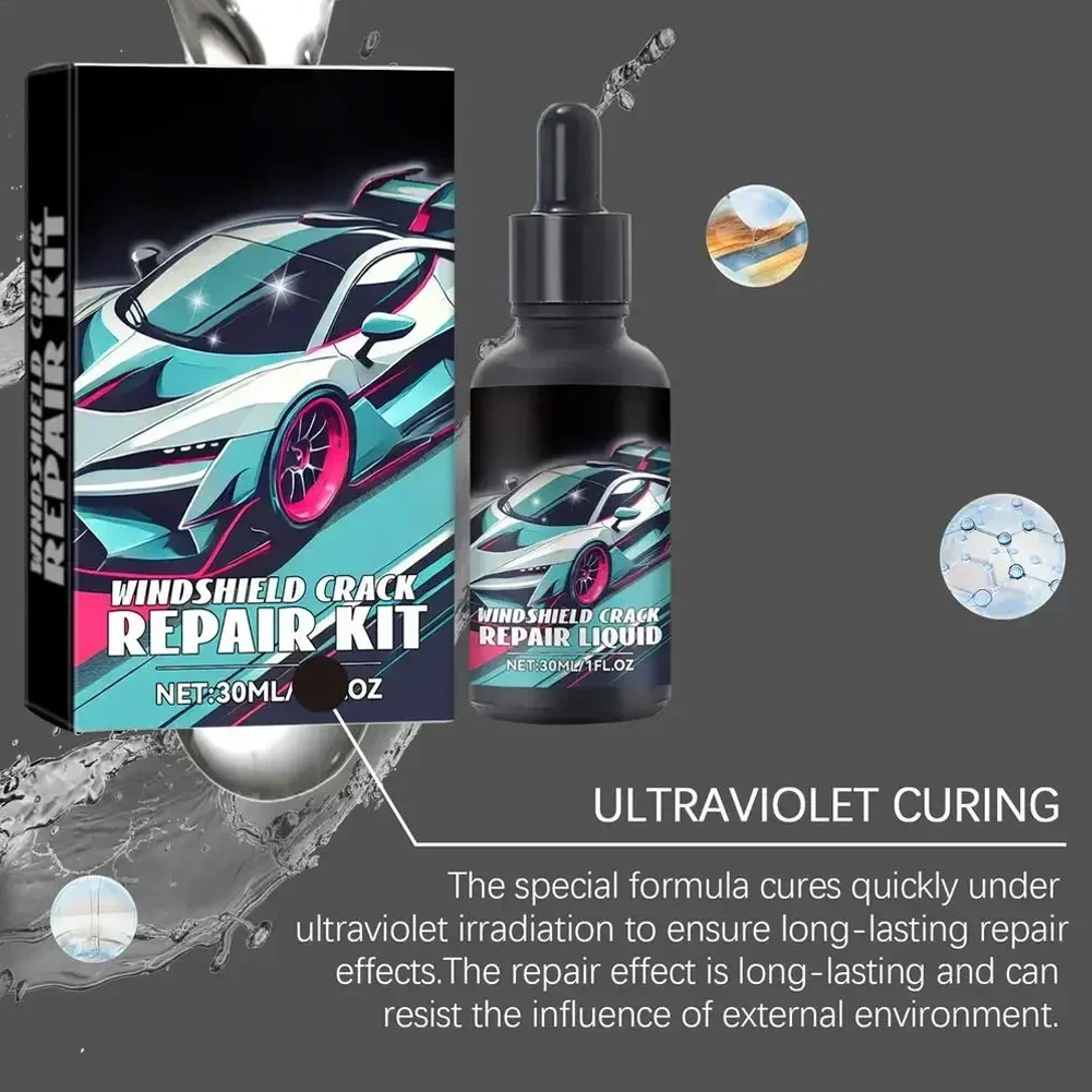 Cracked Glass Scratch Repair K - Liquid Uv Glue Kit บทวิจารณ์และราคา