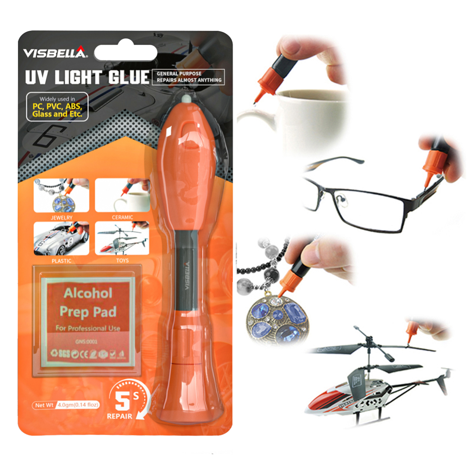 Fix Liquid Glue Metal Plastic  - Liquid Uv Glue Kit บทวิจารณ์และราคา