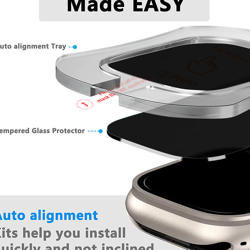 Privacy Screen Protector Film  - Screen Alignment Tool บทวิจารณ์และราคา