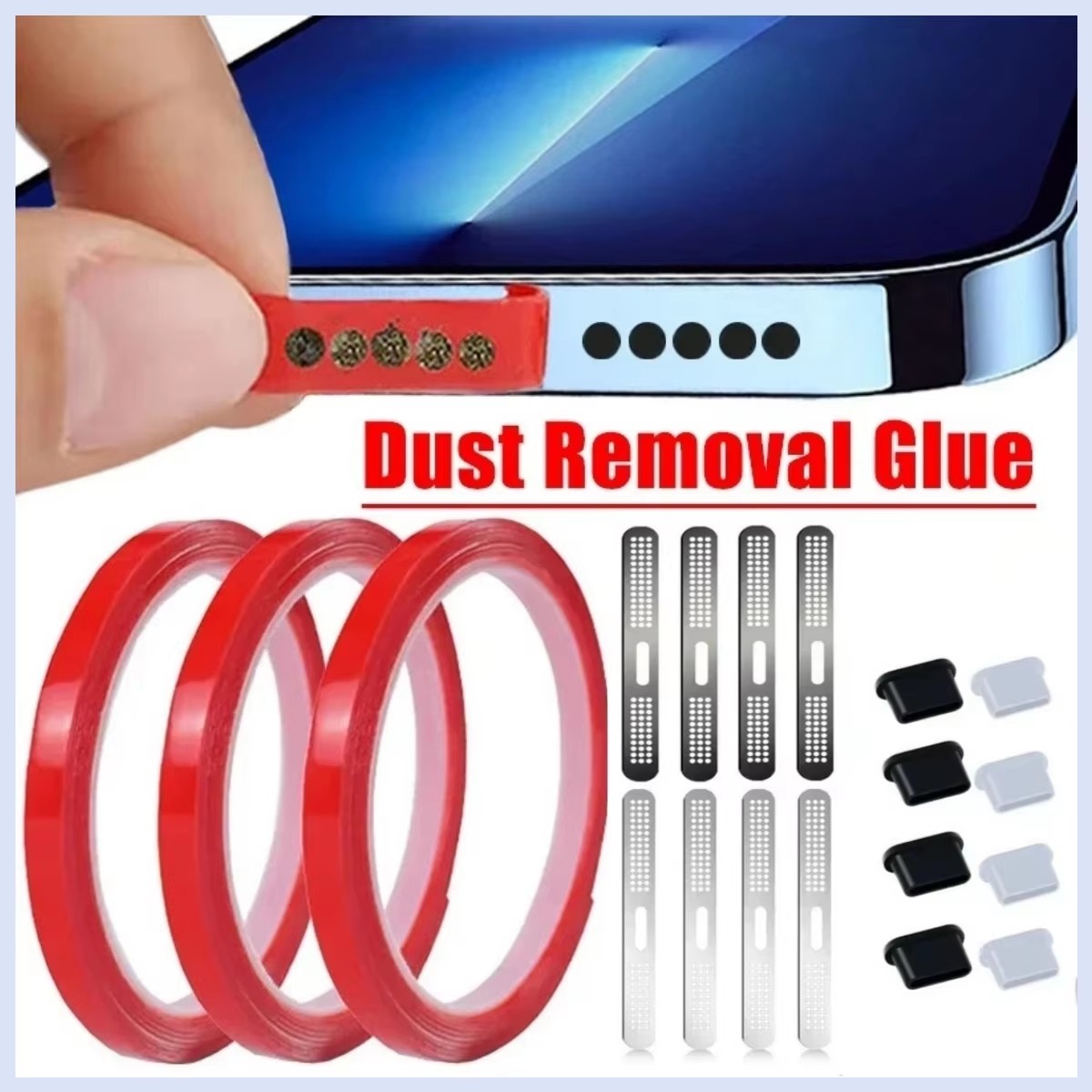 Universal Phone Speaker Dust R - Dust Removal Sticker บทวิจารณ์และราคา