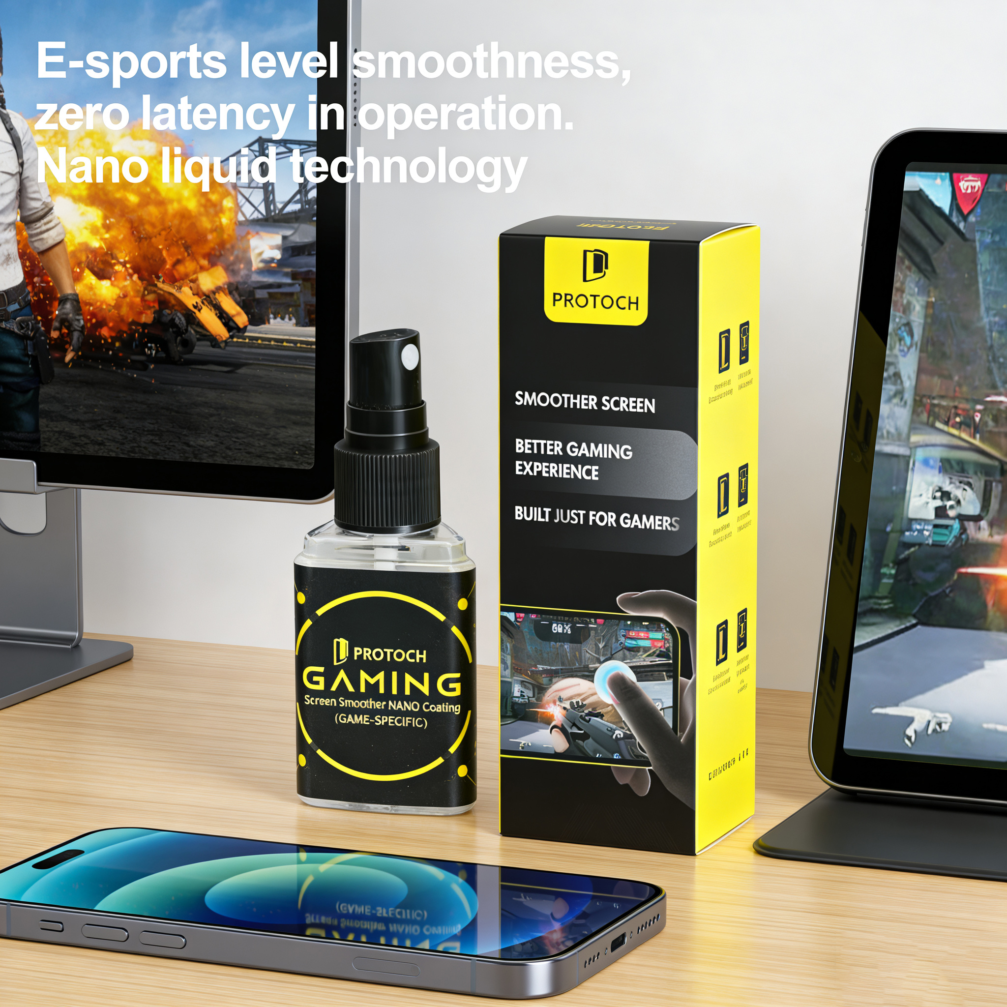 Hi-Tech NANO Liquid Glass Scre - Oleophobic Coating Spray บทวิจารณ์และราคา