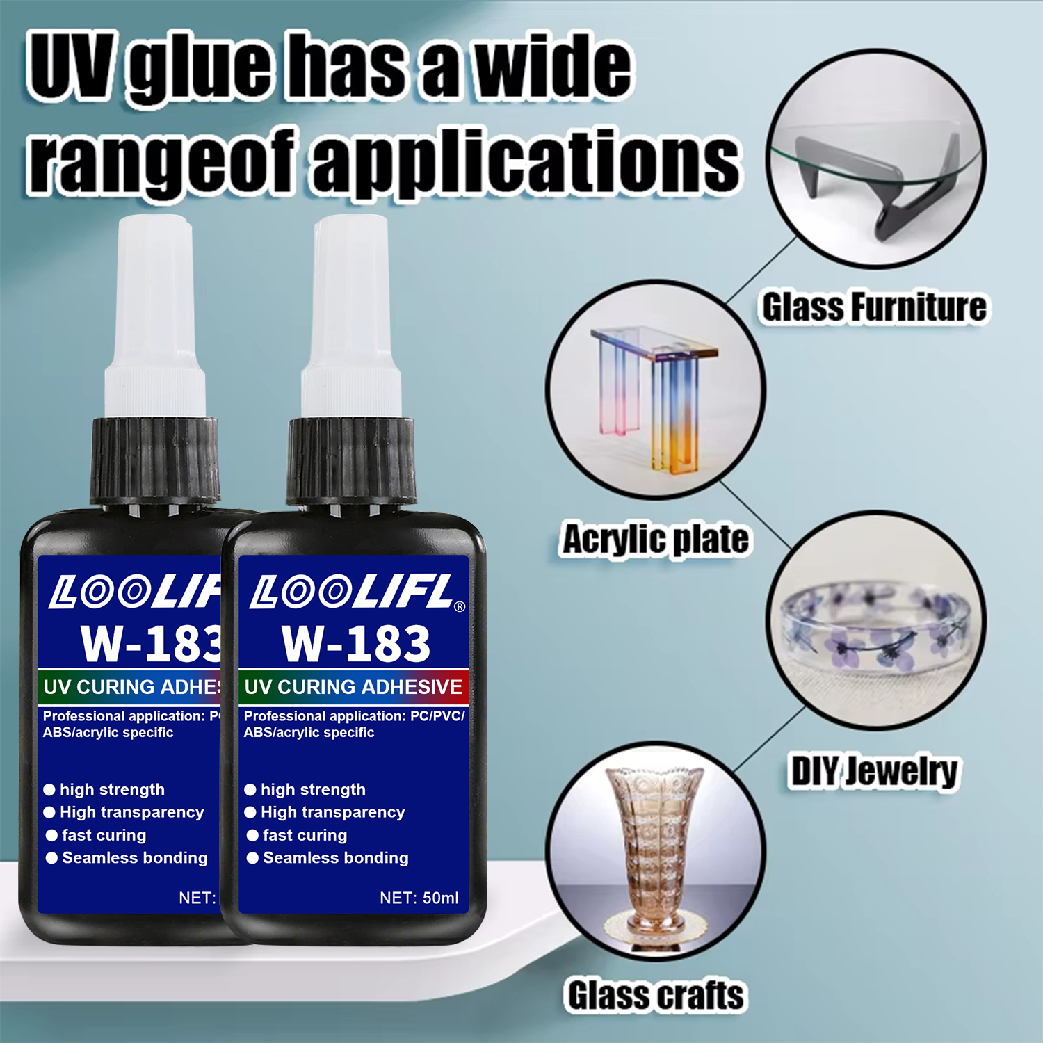 Hot Sell UV Hard Resin Adhesiv - Liquid Uv Glue Kit บทวิจารณ์และราคา
