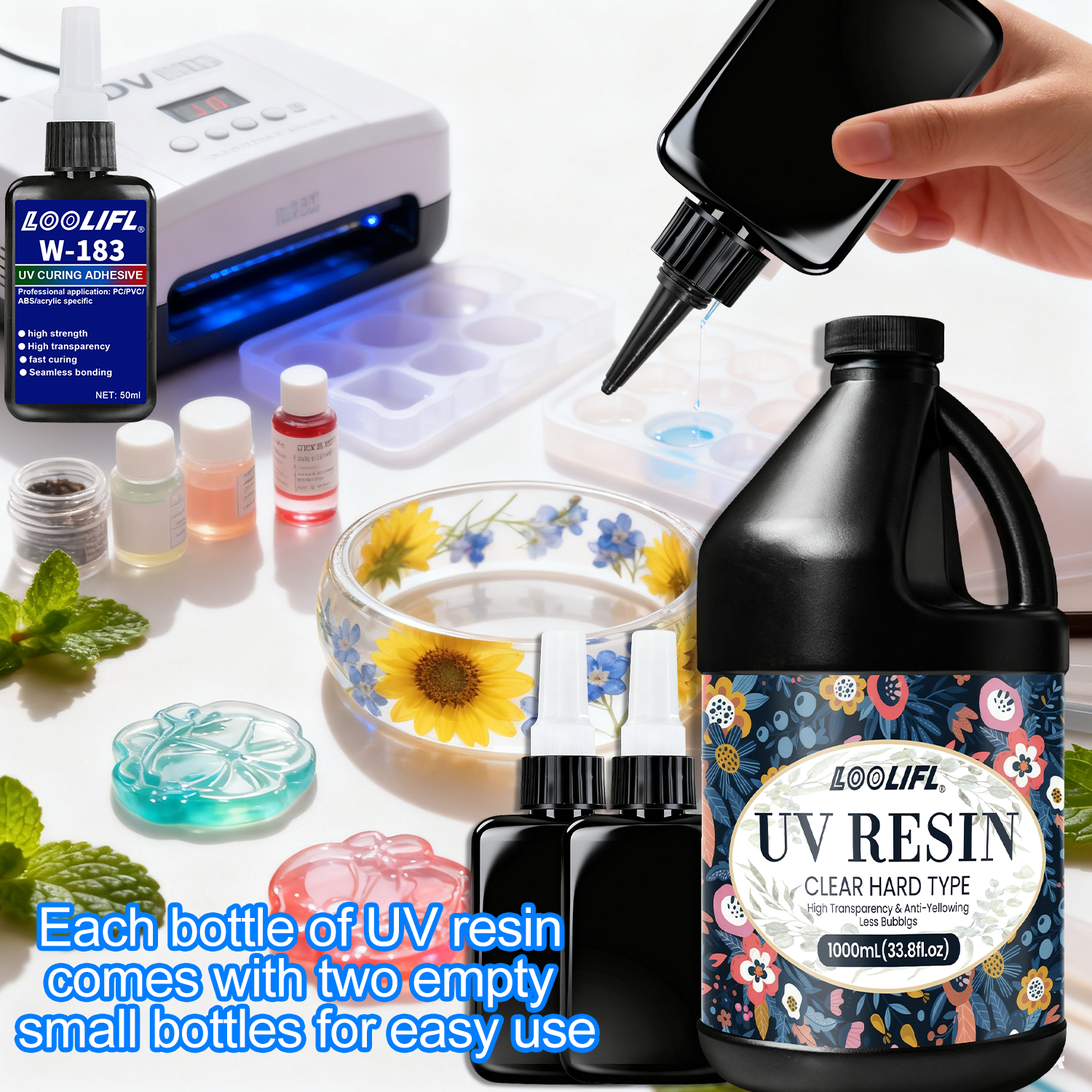 Hot Sell UV Hard Resin Adhesiv - Liquid Uv Glue Kit บทวิจารณ์และราคา