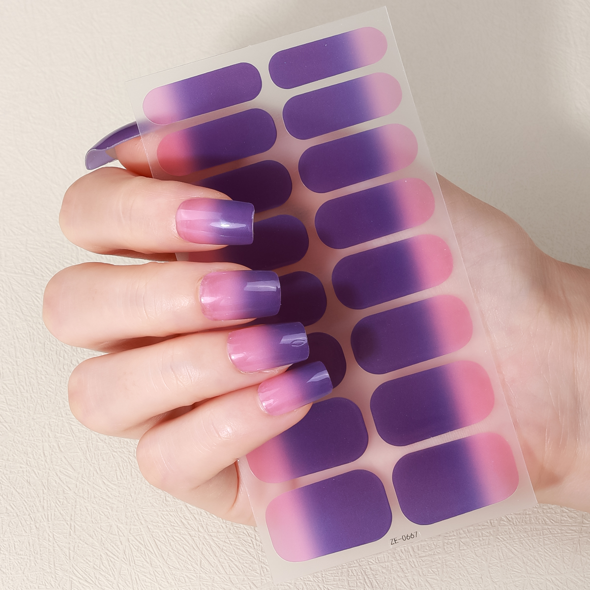 16Tips Full Cover Gradient Nai - Full Cover Adhesive บทวิจารณ์และราคา