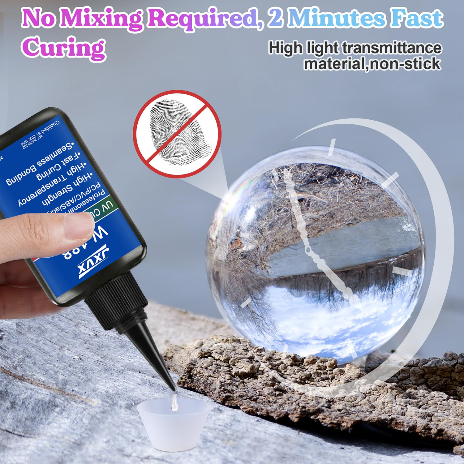1.76oz UV Resin kits with lamp - Liquid Uv Glue Kit บทวิจารณ์และราคา