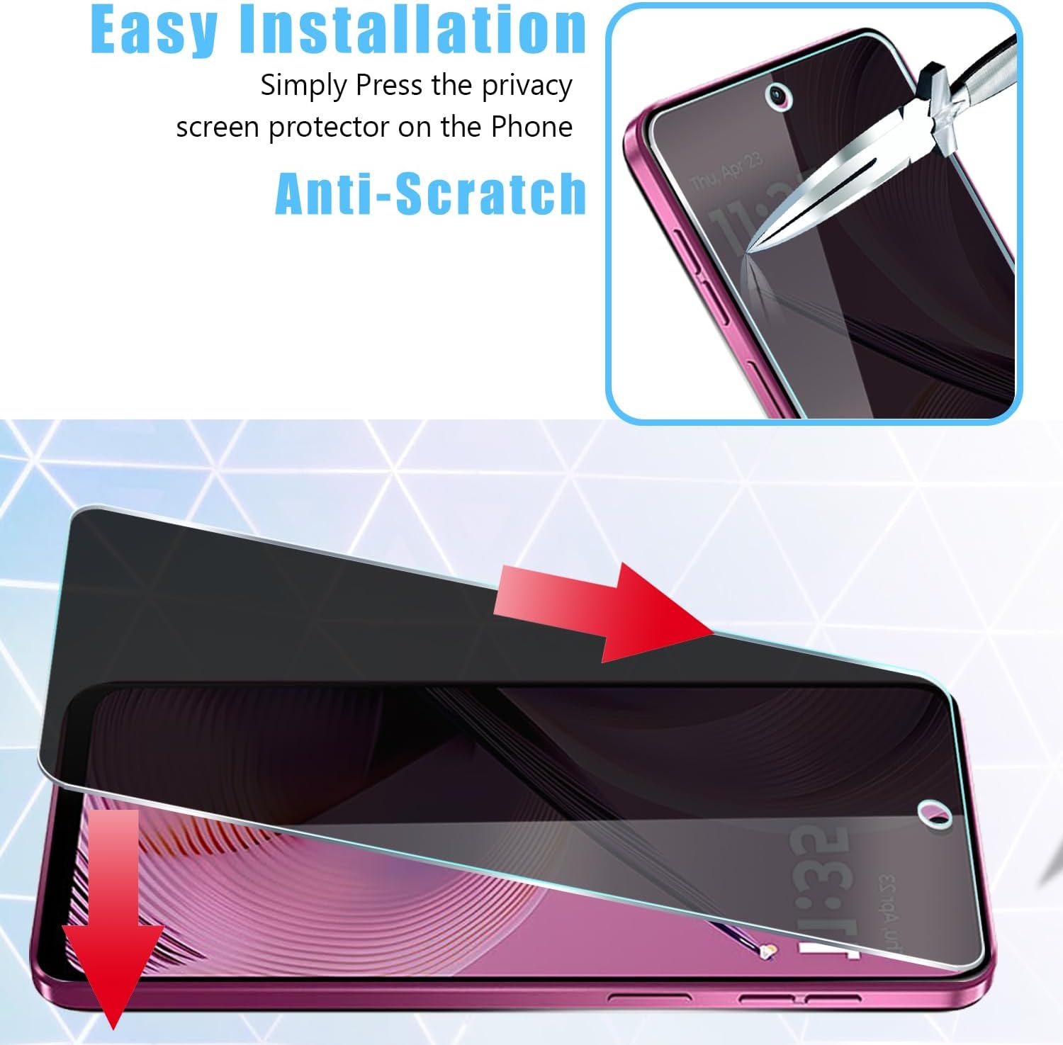 [2 Pack] For Moto G 5G 2025 Pr - Privacy Filter 2Pack บทวิจารณ์และราคา
