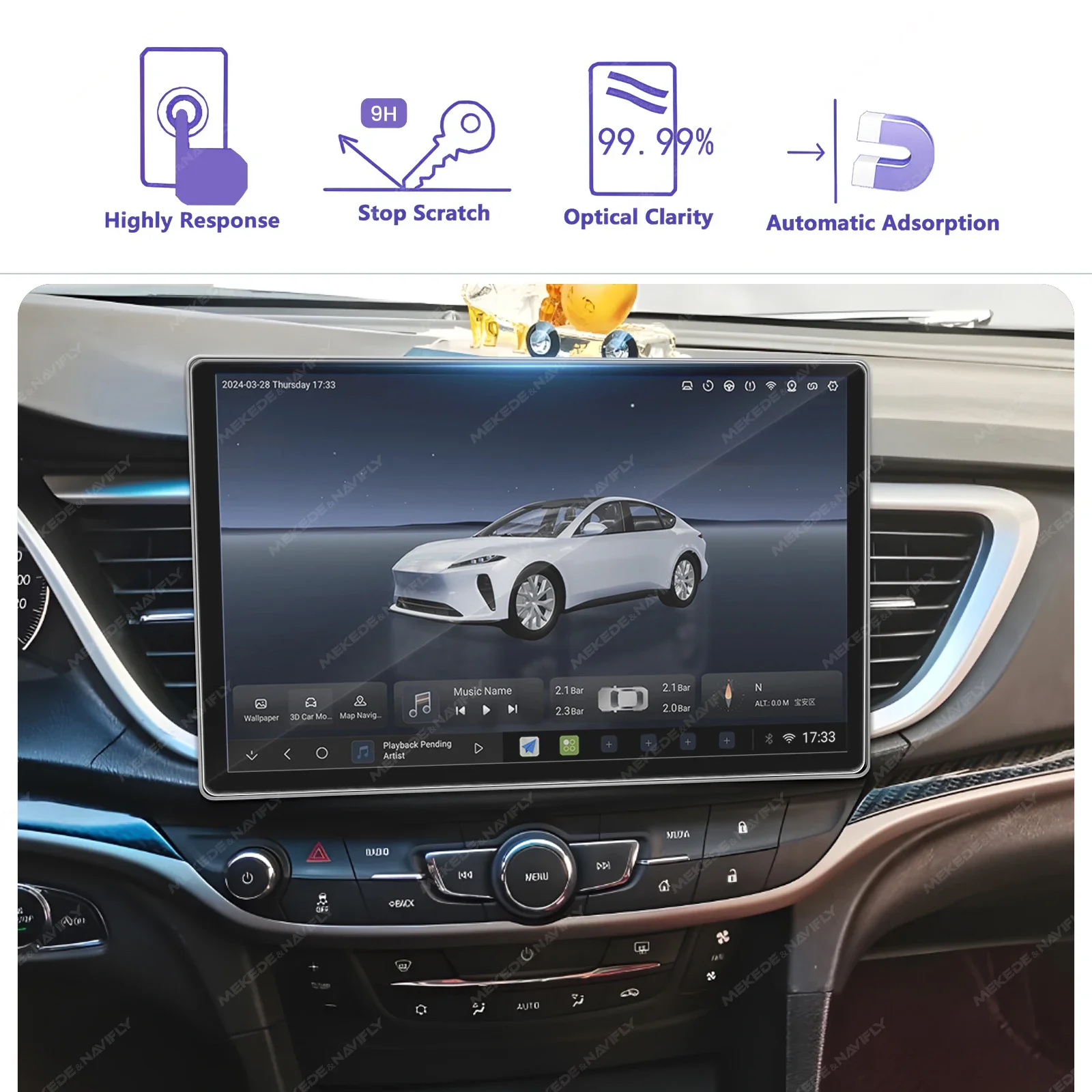 Protector Film Sticker for 11. - Glass Protector Auto บทวิจารณ์และราคา