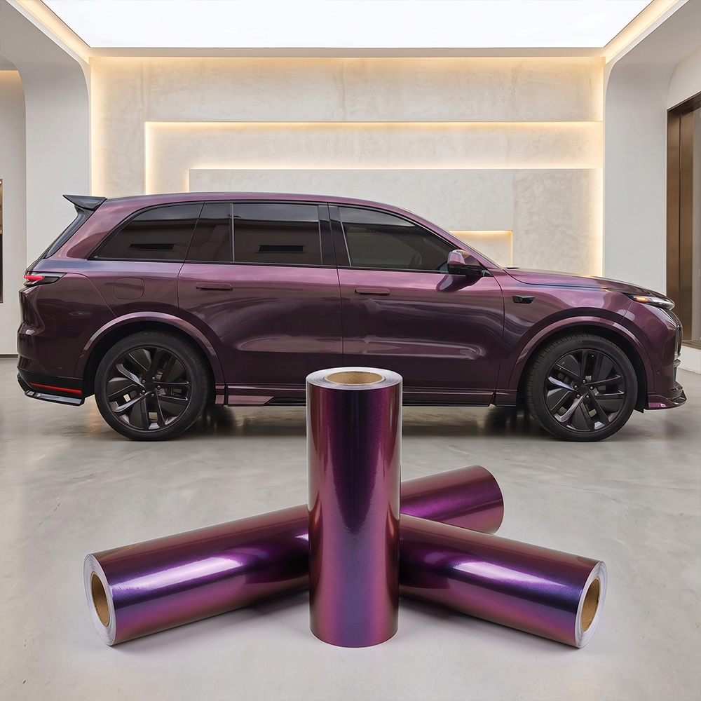 Premium Purple Color Vinyl Wra - Air Bubble Remover บทวิจารณ์และราคา