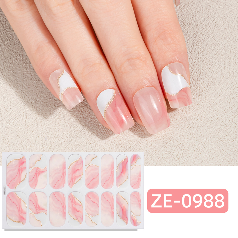 16Tips Gradient Marble Full Co - Full Cover Adhesive บทวิจารณ์และราคา