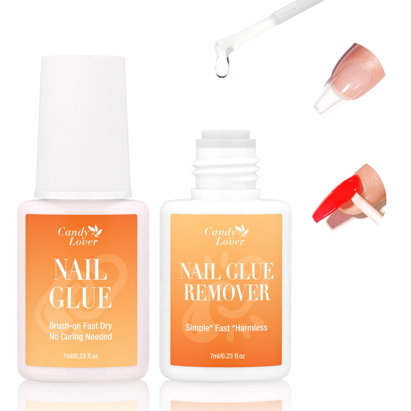 Super Strong Nail Glue Remover - Liquid Uv Glue Kit บทวิจารณ์และราคา