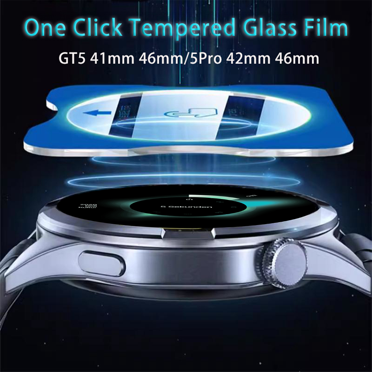 1-5PCS Tempered Glass For Huaw - Screen Alignment Tool บทวิจารณ์และราคา