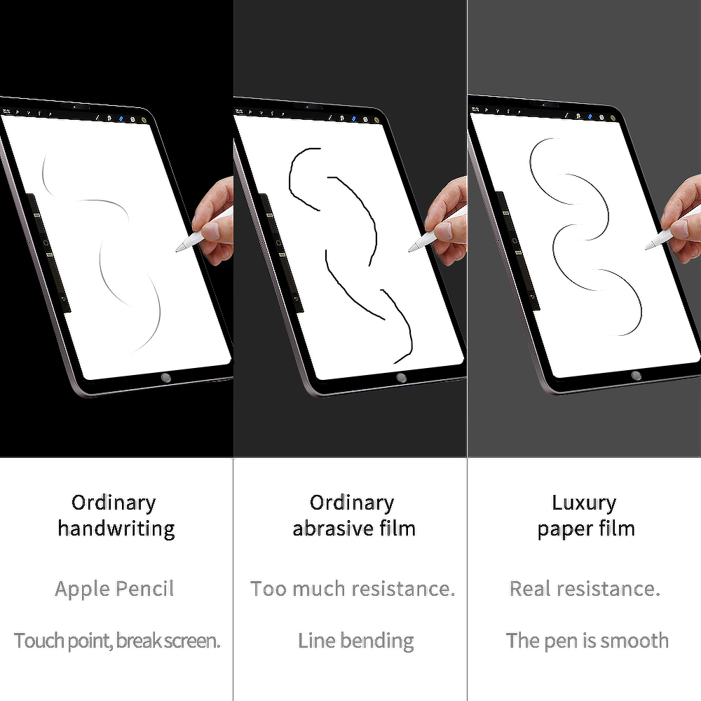 2pcs Paper feel Film PET Anti  - Matte Anti Glare Screen บทวิจารณ์และราคา