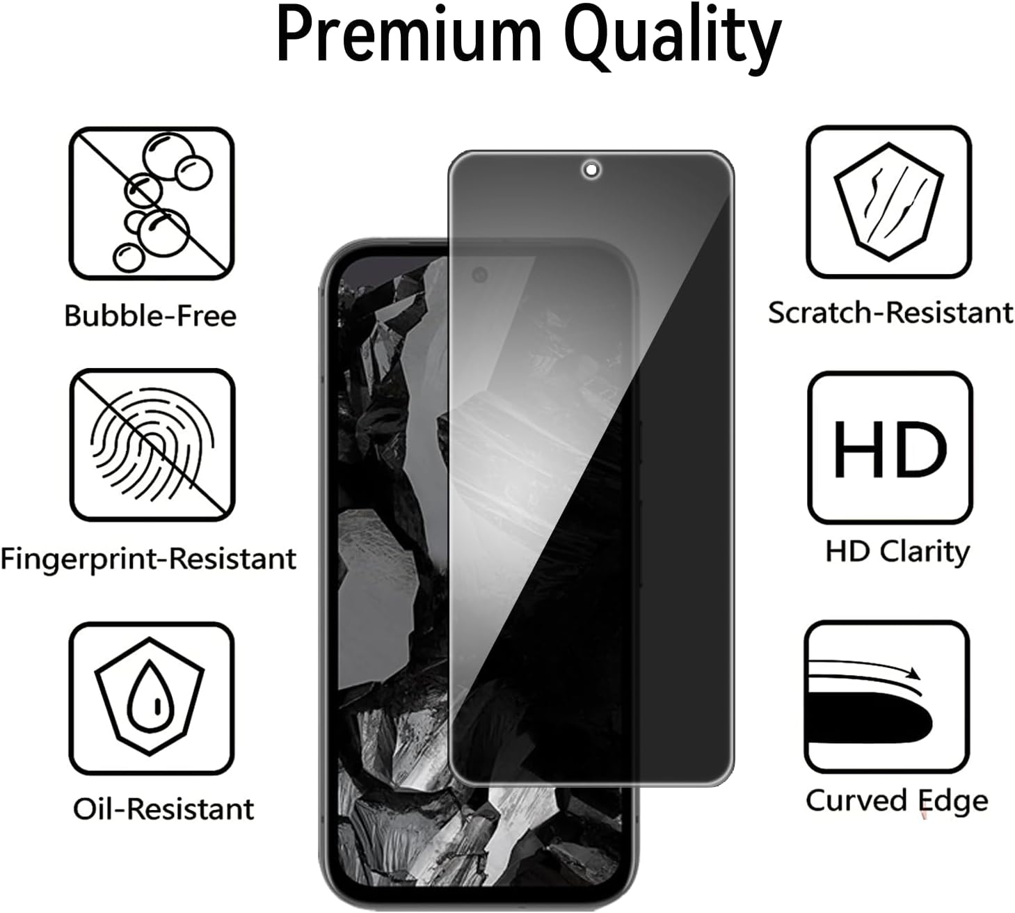 2 PACK Privacy Filter Tempered - Privacy Filter 2Pack บทวิจารณ์และราคา