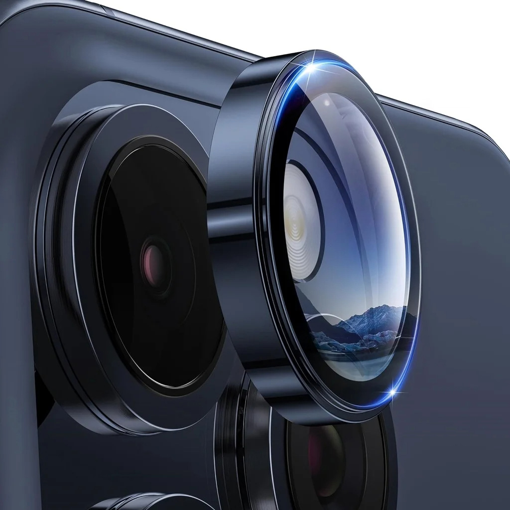 3Pcs Metal Camera Lens Protect - Tempered Glass Screen 9H บทวิจารณ์และราคา